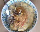 簡単俺の飯　カニカマのあんかけオムレツ作り方6写真