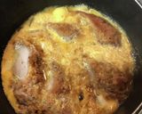 スーパーのお惣菜・とんかつ☆でカツ煮♪作り方5写真