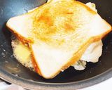 フライパンでホットサンド作り方4写真