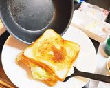 フライパンでホットサンド作り方5写真