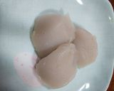 そば粉100%の蕎麦湯で作ったわらび餅♪作り方4写真