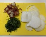 【簡単さっぱり】薬味たっぷりコロッケ丼作り方1写真