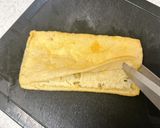 油揚げの明太マヨカリカリ焼き作り方1写真