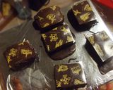 ＊生チョコ＊転写シートでﾁｮｯﾄ豪華に…作り方7写真