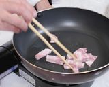 アスパラベーコンとそら豆の炊き込みごはん作り方4写真