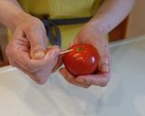 塩麹でフレッシュトマトのソースの冷製麺作り方1写真