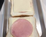 簡単俺の飯クロックムッシュ風ホットサンド作り方5写真