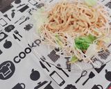 暑い日の新定番！お手軽担々サラダうどん！作り方5写真