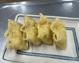 減塩！納豆とカレーマヨのつつみ焼き作り方4写真