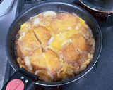 めんつゆで簡単！入れるだけカツ丼作り方4写真