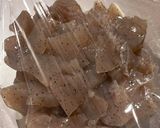 こんにゃくと豚バラの味噌だれ炒め煮作り方1写真