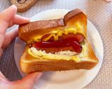 食パンで手軽にホットドッグ簡単作り方5写真