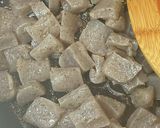 こんにゃくと豚バラの味噌だれ炒め煮作り方3写真