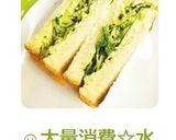 ☺大量消費☆水菜のグリーンサンドイッチ☺作り方6写真
