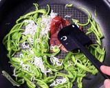 ピーマンの梅しらす炒：冷凍お弁当ストック作り方4写真
