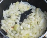 チキンボールとひよこ豆のトマトパスタ作り方3写真