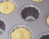 バターなし！カヌレ型できのこ型マフィン♪作り方5写真