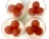 とろとろ〜すいかのゼリーと杏仁豆腐作り方11写真
