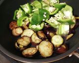 なすの辛味噌炒め★ピーマン★肉無しOK作り方5写真