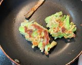 残り物野菜でかき揚げならぬかき焼き作り方6写真