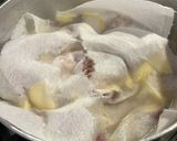 相性抜群！さつまいもと鳥もも肉の煮物作り方5写真