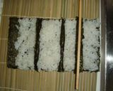 ひな祭りに簡単♪ バラの 飾り巻き寿司　作り方5写真