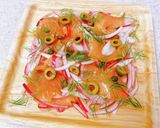 紫玉ねぎとスモークサーモンのマリネ作り方6写真