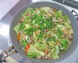 生ホッケと旬野菜のちゃんちゃん焼き作り方9写真