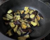 ★オイスターソースだけのなすのひき肉炒め作り方3写真