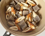 ☆簡単☆ちくわとこんにゃくの味噌炒め作り方3写真