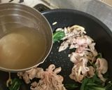コレステロール★小松菜と豚肉しめじの塩煮作り方4写真