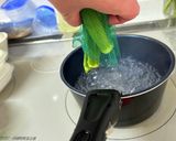 姉の家メシ・オクラおひたし作り方8写真