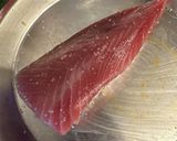 炭火で作る鰹のタタキ作り方4写真