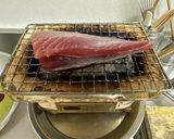 炭火で作る鰹のタタキ作り方7写真