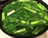 旨辛おつまみ　小松菜の鰹節まみれ作り方3写真