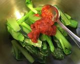 旨辛おつまみ　小松菜の鰹節まみれ作り方6写真