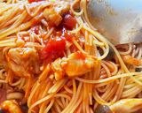 ☆鶏ときのこのトマトパスタ☆作り方6写真