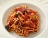 ☆鶏ときのこのトマトパスタ☆作り方7写真