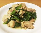 鶏肉とほうれん草の味噌醤油炒め♡♡作り方6写真