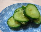 きゅうりの浅漬け　青じそ風味。作り方3写真