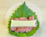 大葉とチーズのくるくる巻き餃子作り方4写真