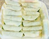 大葉とチーズのくるくる巻き餃子作り方7写真