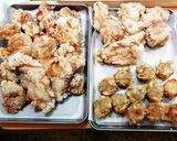 超簡単！鶏の塩唐揚げマウンテン！！作り方7写真