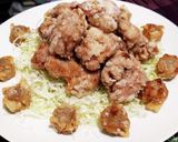 超簡単！鶏の塩唐揚げマウンテン！！作り方8写真