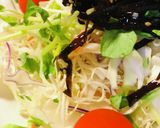 市販サラダ活用●塩昆布サラダ作り方1写真