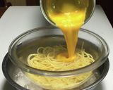 ◎朝定ジャポネーゼ【卵かけパスタ】♡作り方9写真