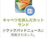 キャベツを挟んだホットサンド作り方10写真