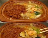 美味ドレとプルコギマスタードで皿うどん！作り方2写真