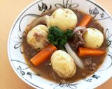 新じゃがゴロゴロ薄切り肉のビーフシチュー作り方17写真
