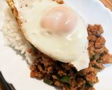 簡単♡ガパオライス風お手軽ランチ作り方4写真